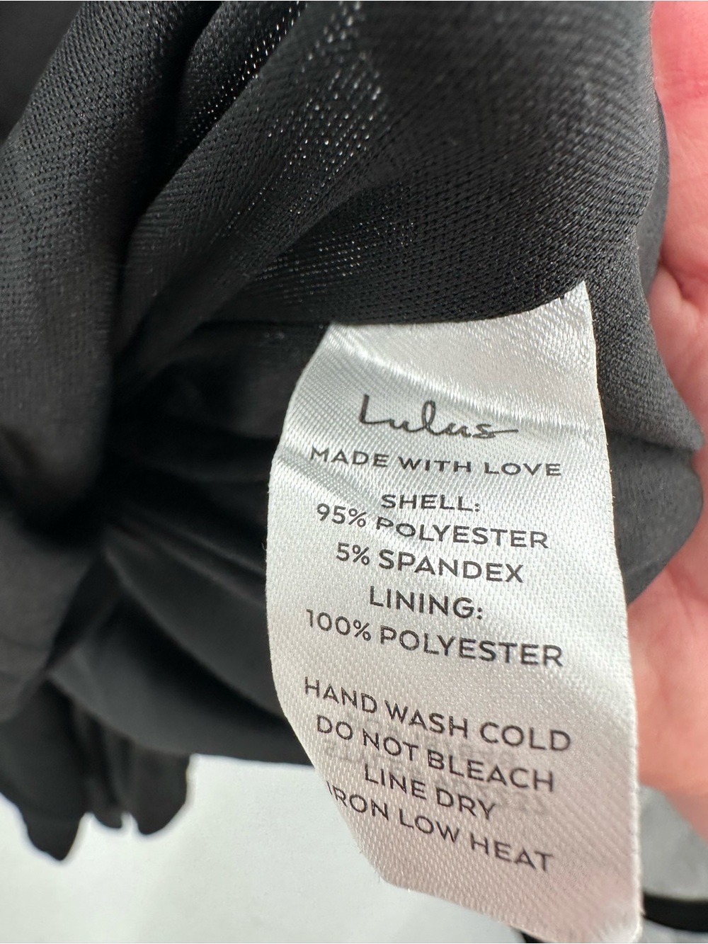 Lulus NWT Pure Loveliness Black Pleated Ruffled‎ High-Low Maxi Dress Size Medium - Picture 8 of 8